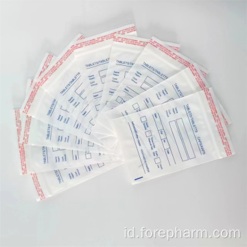 Tas Tablet Obat Medis Plastik